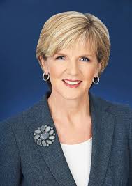 Il ministro degli Esteri australianio, Julie Bishop