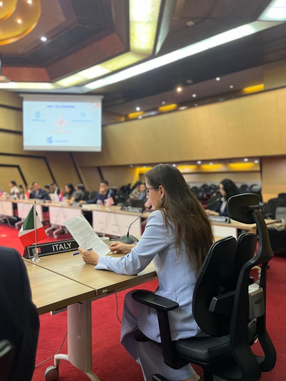 La titolare della sede AICS Hanoi, Margherita Lulli - foto: AICS