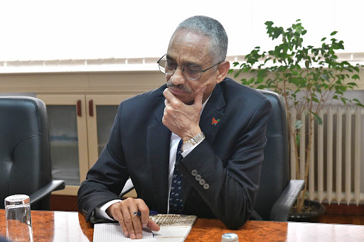L’ambasciatore eritreo in Italia, Fessahazion Pietros