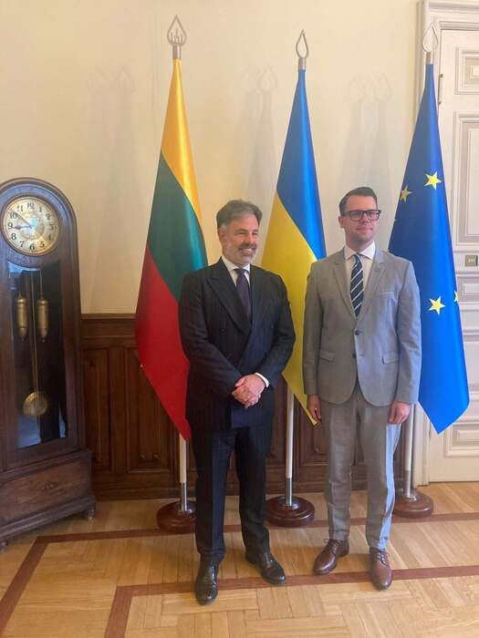 Lituania: amb. de Maigret incontra nuovo ministro Cultura, Alsys -  foto: Ambasciata