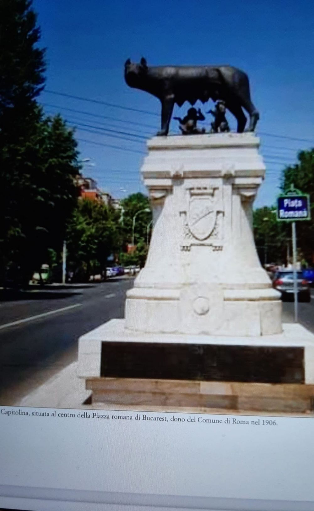 Lupa romana a Bucarest