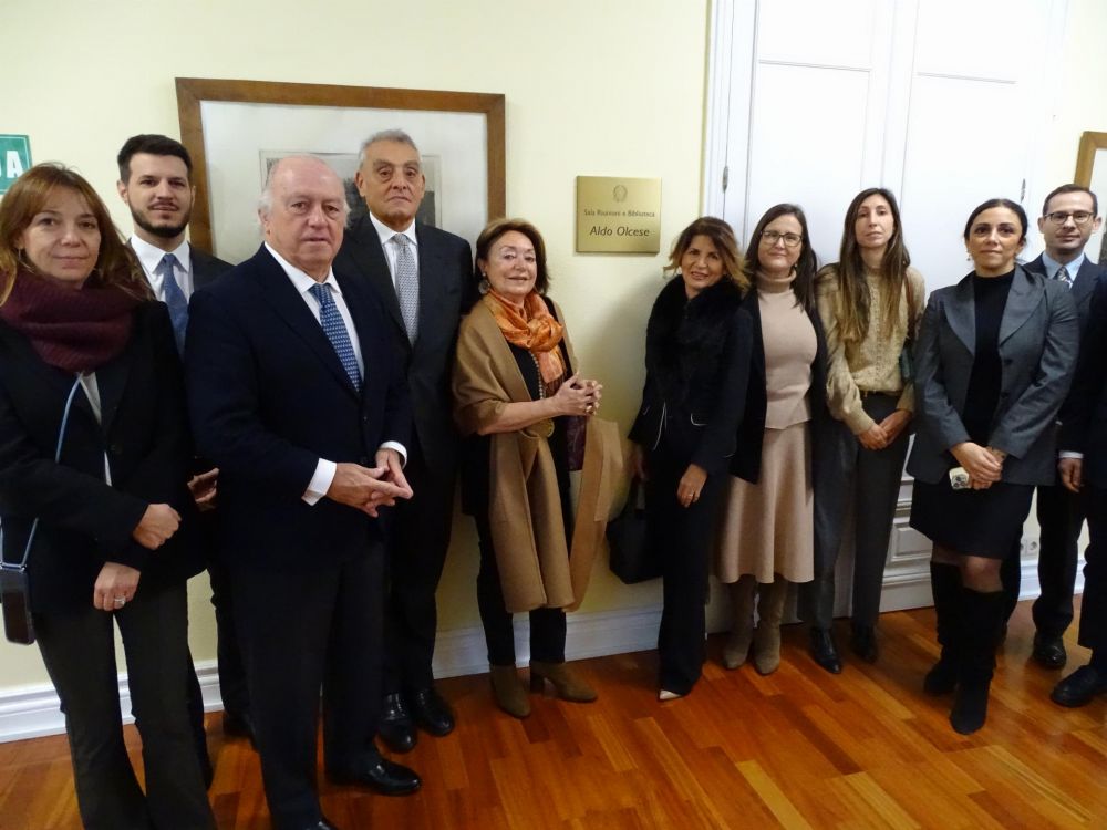 Intitolata a Aldo Olcese biblioteca dell’Ambasciata d’Italia a Madrid - foto: Ambasciata