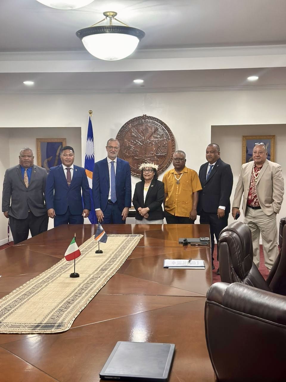 Isole Marshall: amb. Giglio presenta credenziali a Presidente Repubblica