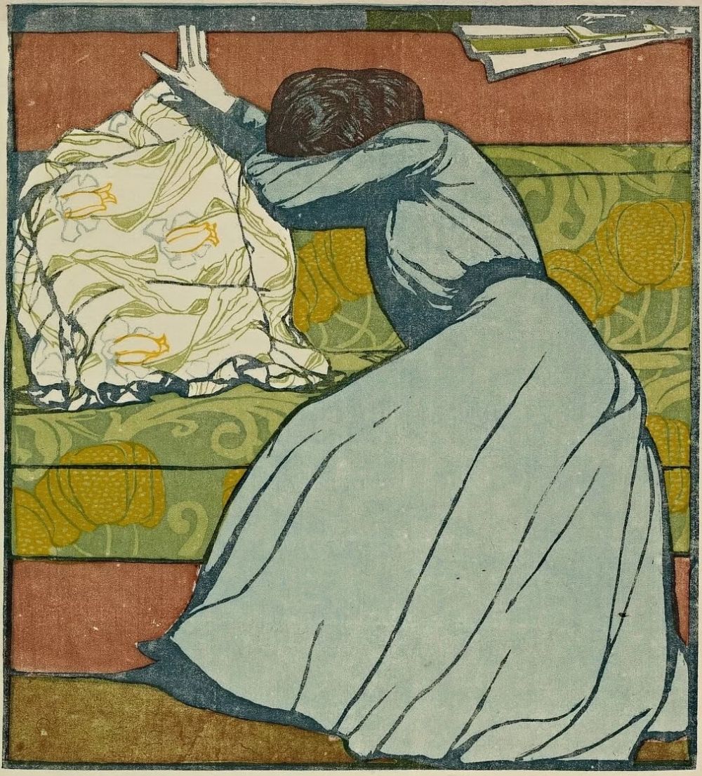 Max Kurzweil, "Il cuscino" 1903 - Foto: Collezione AB Roma