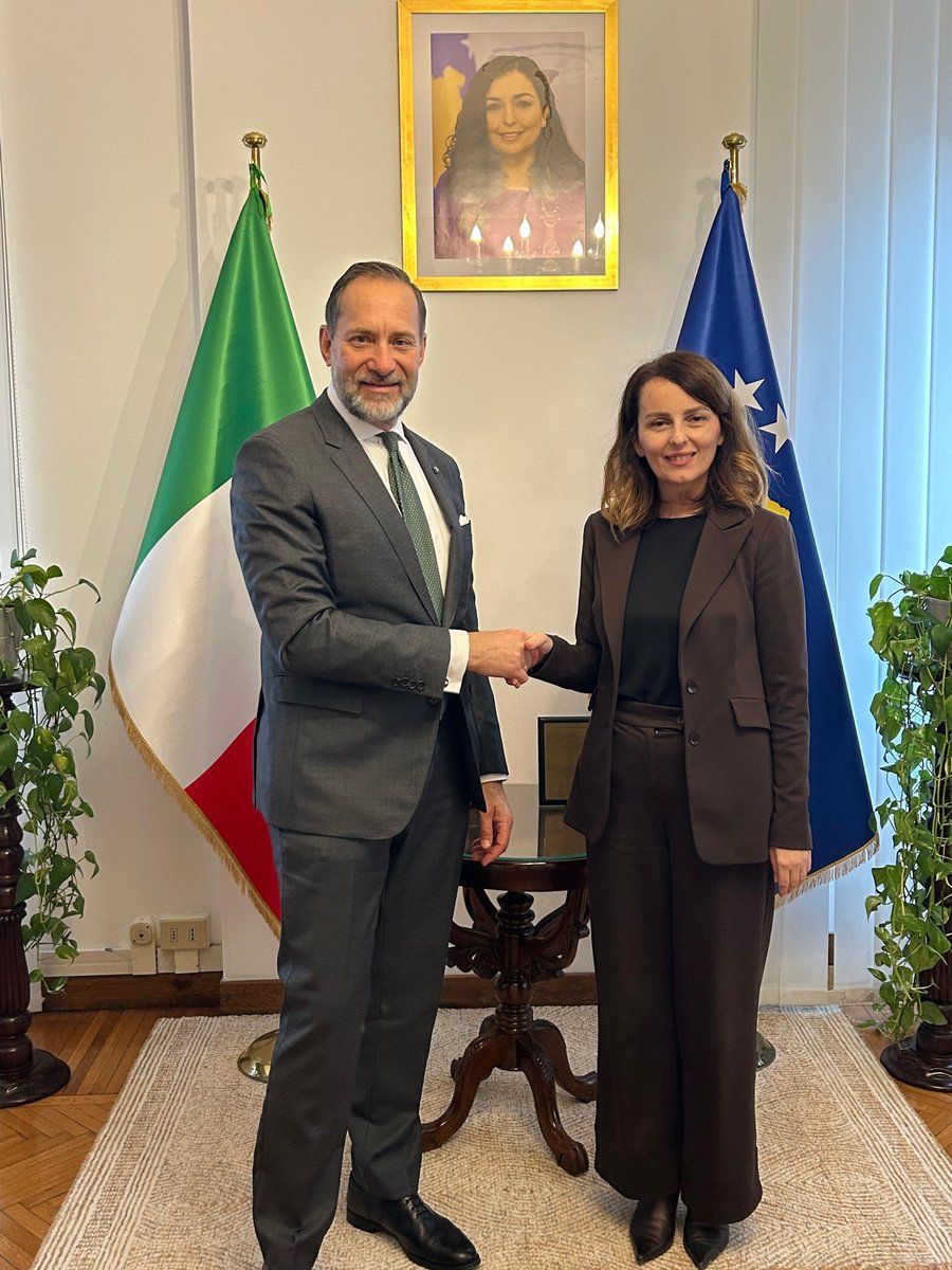 Austria, amb. Rendi incontra l'amb. Shala del Kosovo - foto: social