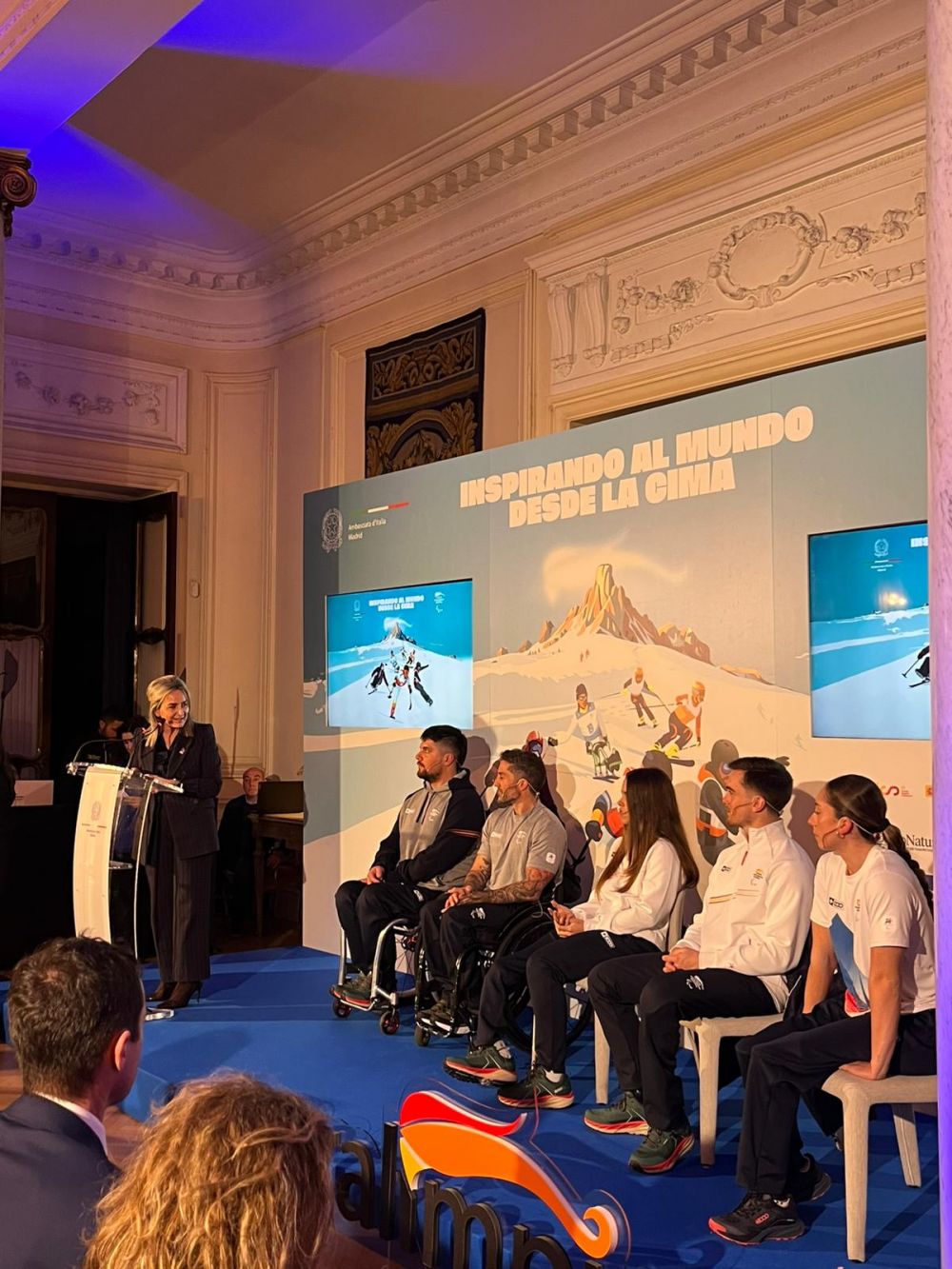 Spagna: in ambasciata presentazione Nazionale Paralimpica spagnola