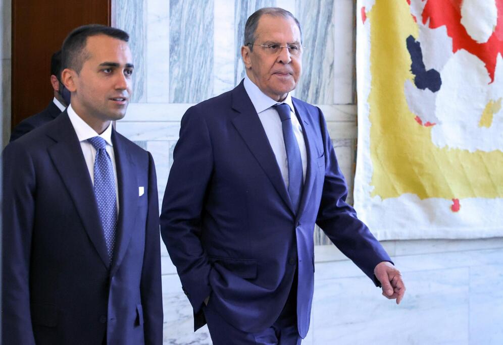 Luigi Di Maio e Sergej Lavrov