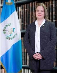 Il viceministro degli Affari Esteri del Guatemala, Shirley Aguilar Barrera