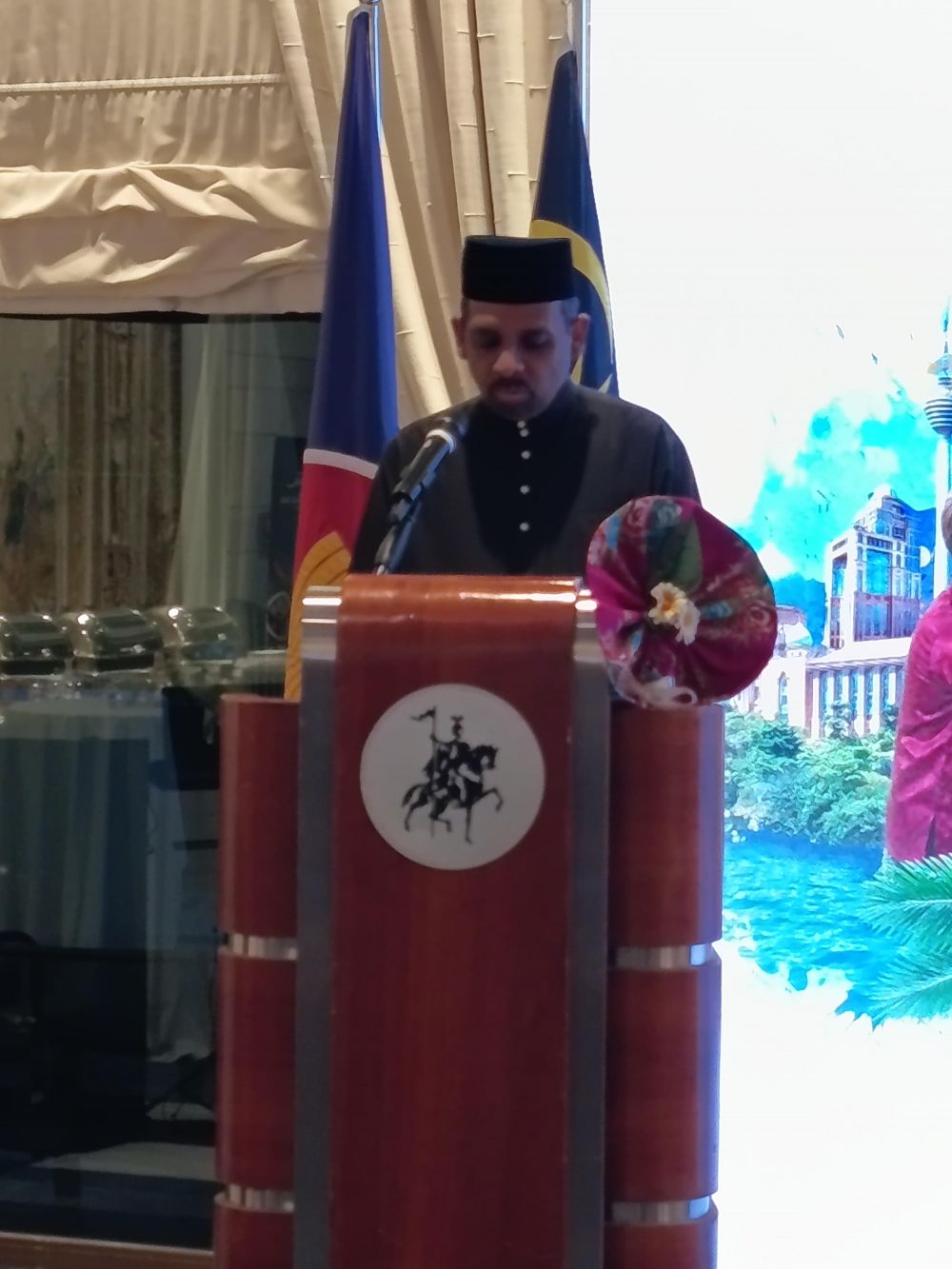 L'amb. Dato’ Shahabudeen Adam Shah di Malaysia