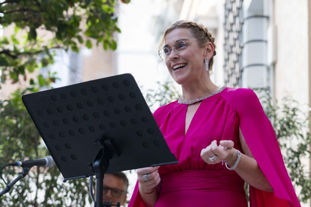 L'amb. Anne Eastwood - foto: Ambasciata