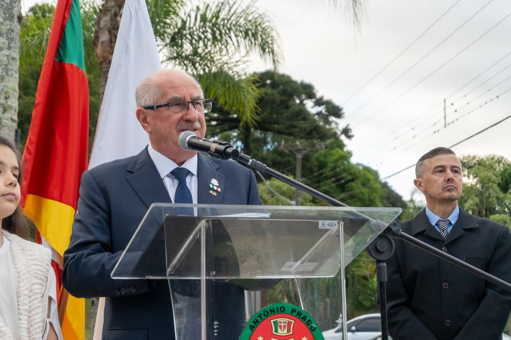 Monumento per 150 anni immigrazione italiana - foto: Maicon Hinrichsen
