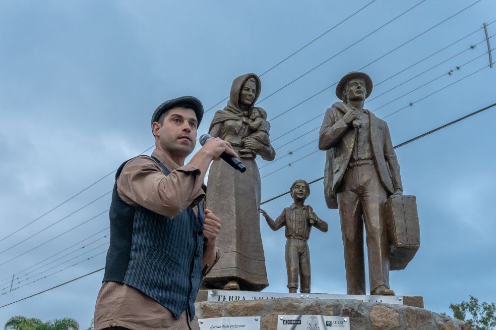 Monumento per 150 anni immigrazione italiana - foto: Maicon Hinrichsen