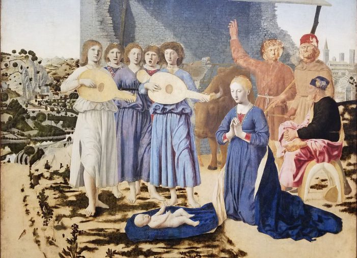 Natività di Piero Della Francesca