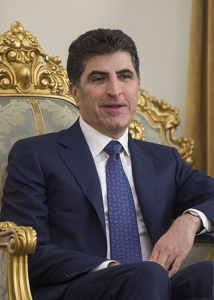 Il presidente Nechirvan Barzani