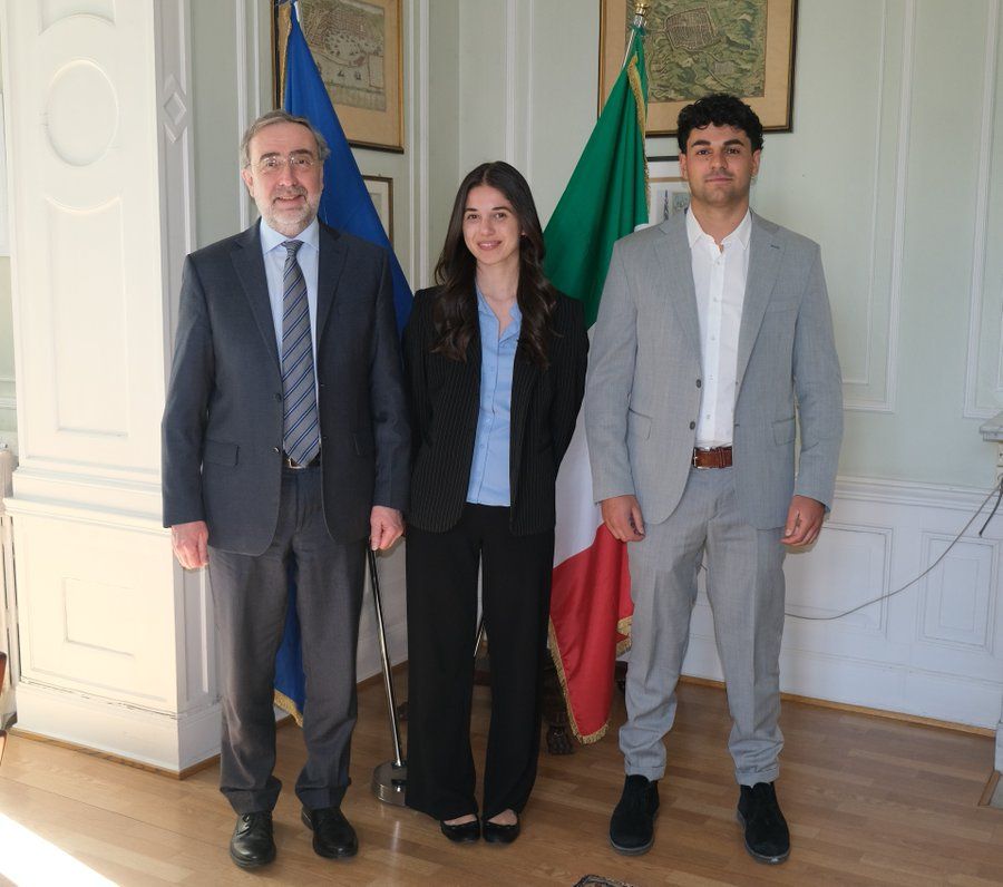 Norvegia: amb. Nicoletti riceve nuovi tirocinanti MAECI-CRUI - foto: Ambasciata