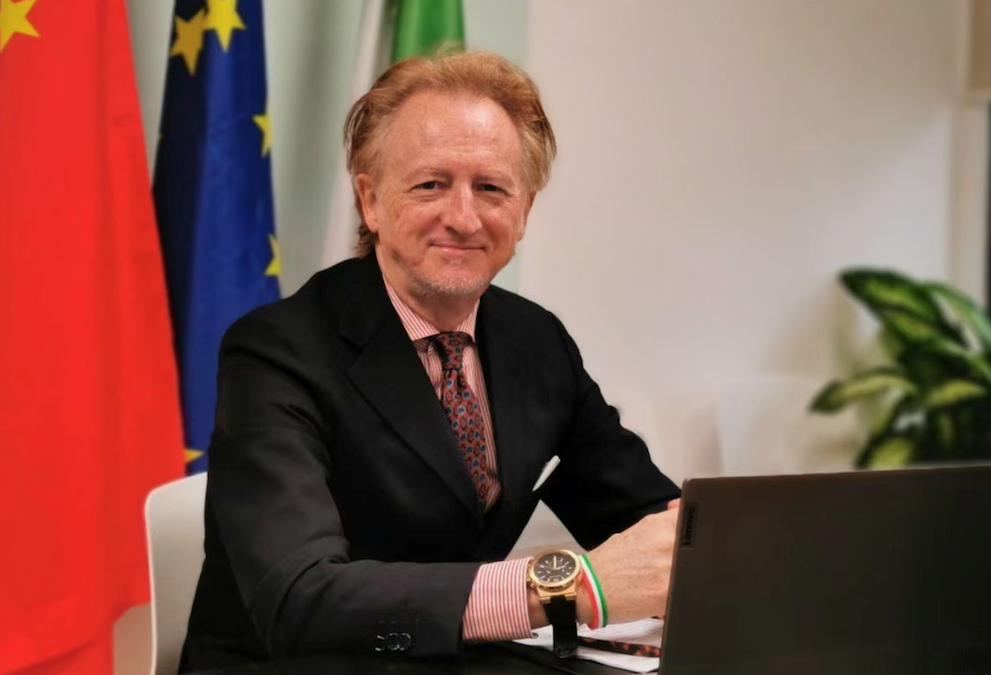 Paolo Bazzoni, presidente Camera Commercio Italiana in Cina