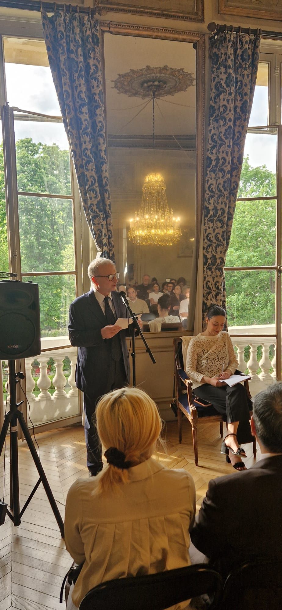 L'amb. Luca Sabbatucci