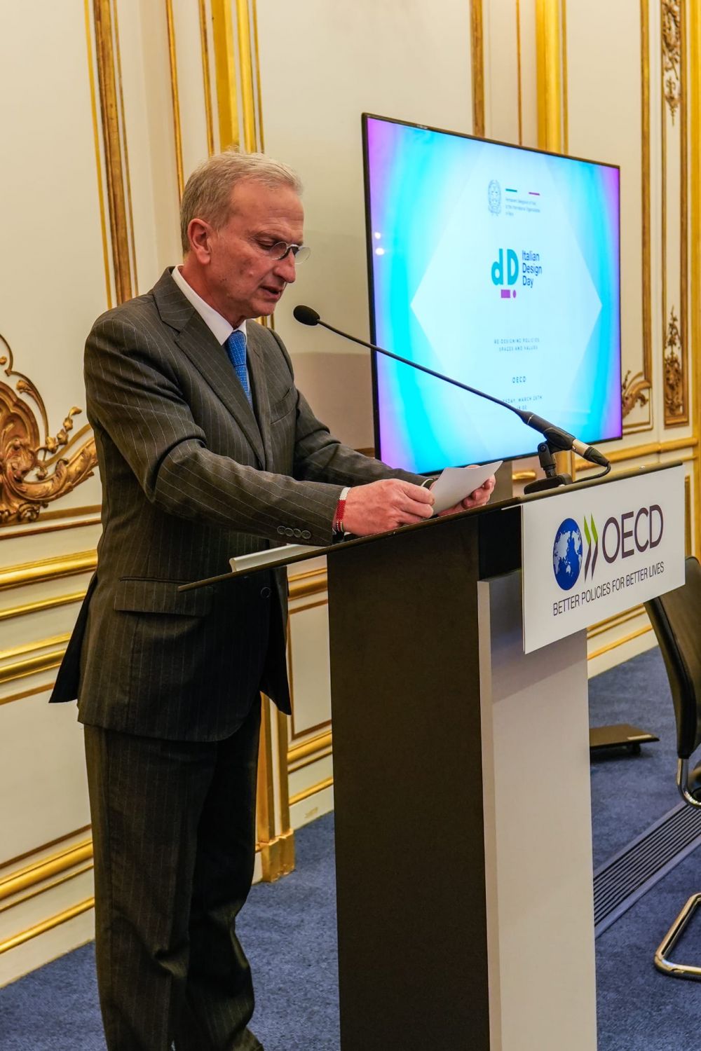 Amb. Luca Sabbatucci, Rappresentante Permanente d&rsquo;Italia