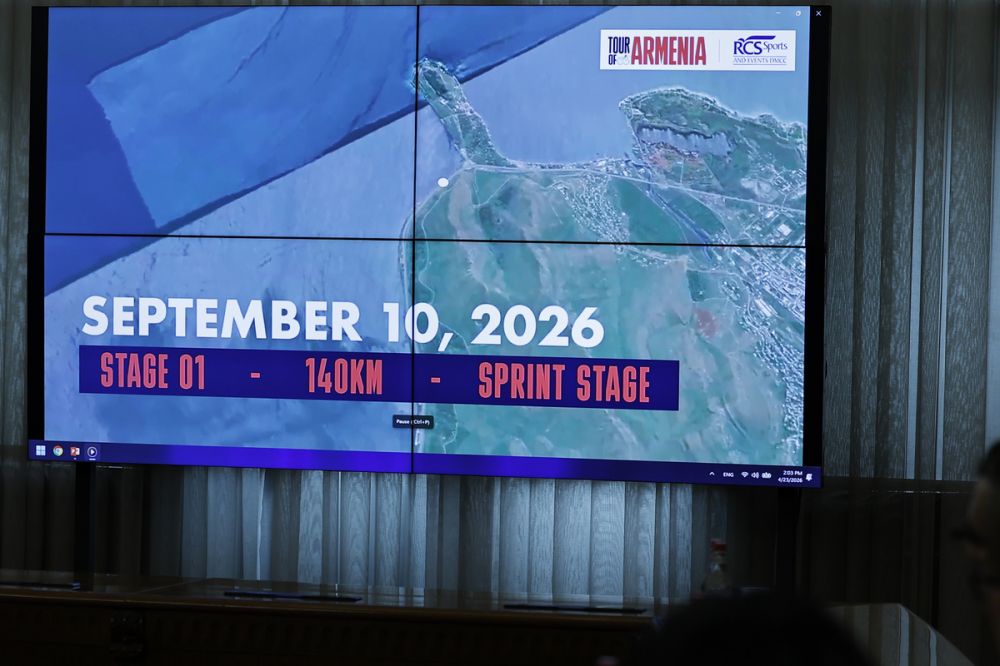 Amb. Ferranti con premier Pashinyan e RCS Sport per &ldquo;Tour of Armenia&rdquo; - foto: Ambasciata