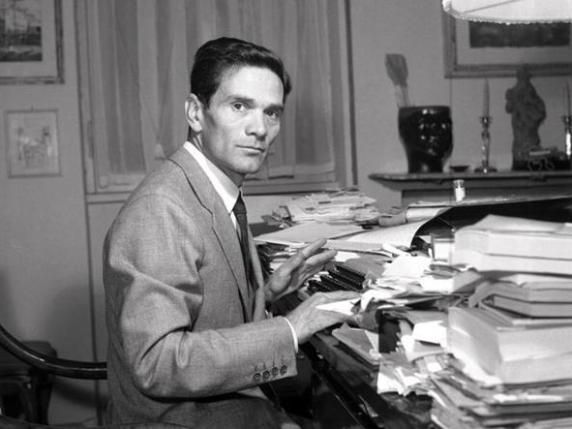 Pier Paolo Pasolini - foto fornita dall'autore del testo