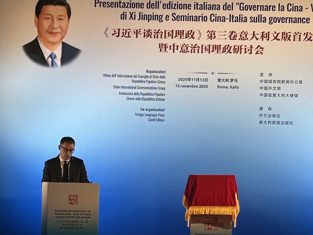 Cina: ambasciata presenta 3° volume di “Governare la Cina" di Xi Jinping