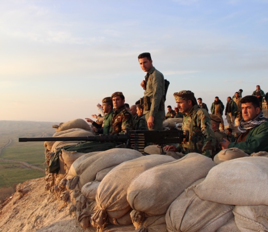 Peshmerga Curdi a Kirkuk - Foto Notizie Geopolitiche EO