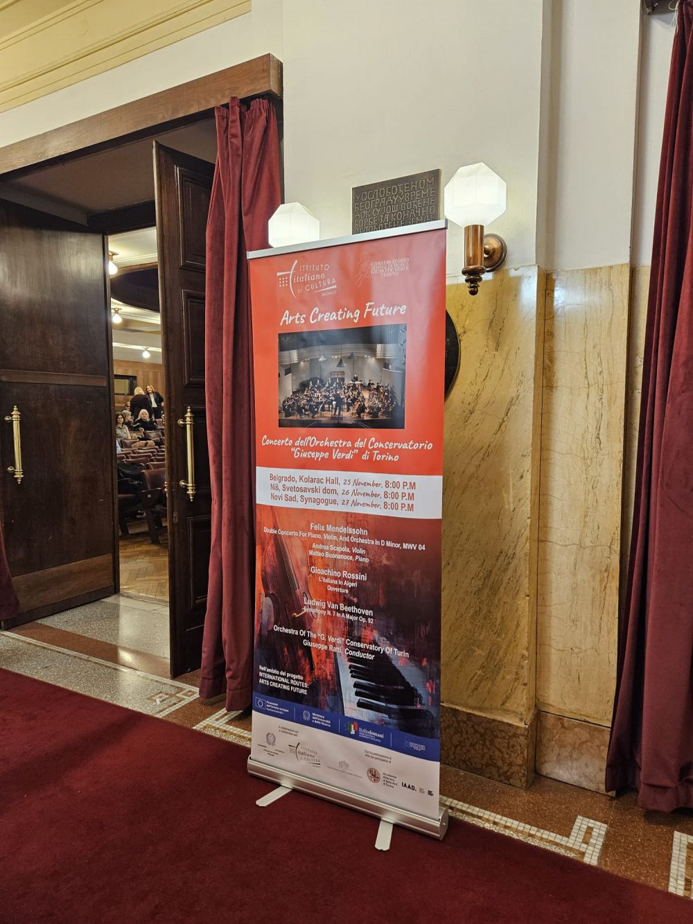 A Belgrado concerto del Conservatorio "G. Verdi" di Torino