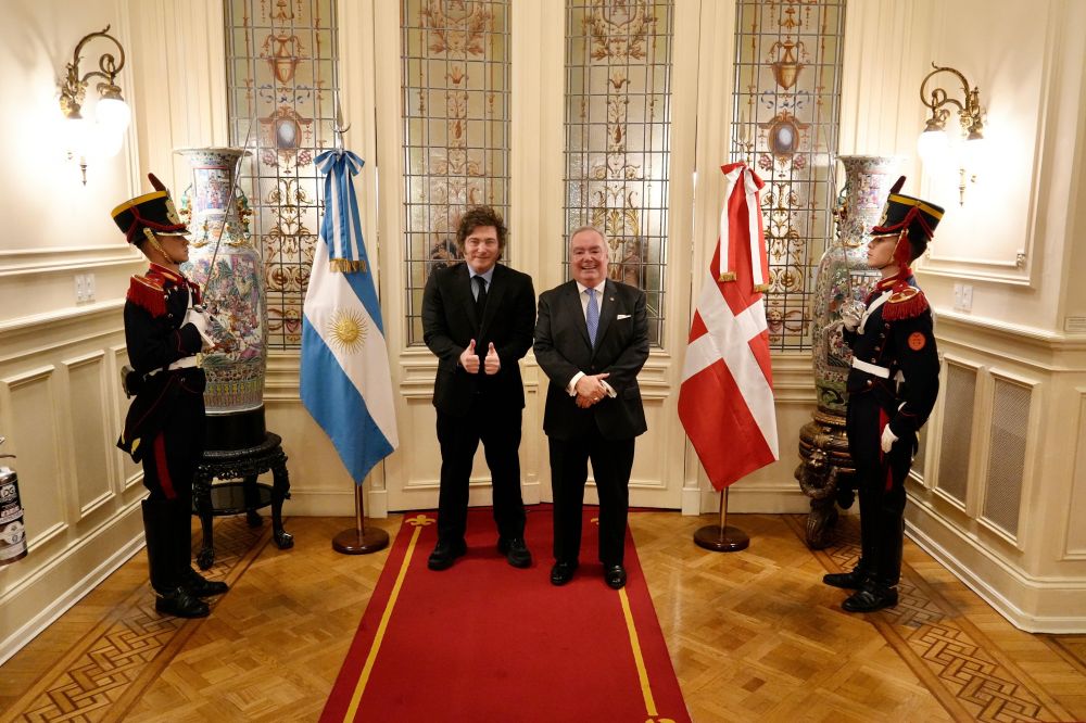 President Argentina and Gran Master Order of Malta