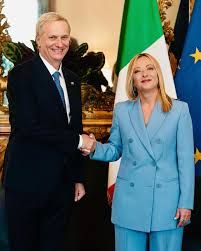 Meloni e Kast - foto: PCM