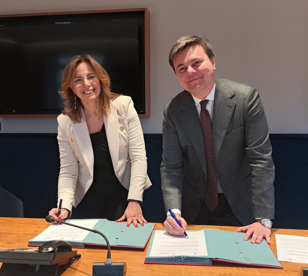 Regina Corradini D'Arienzo, AD SIMEST, e Marco Gay, presidente Unione Industriali Torino