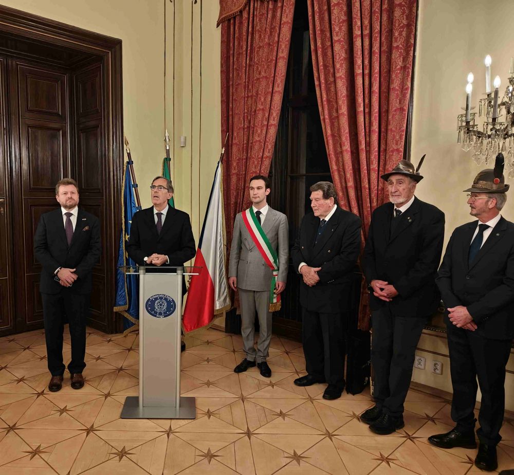 Il ricevimento in Ambasciata - Foto: Ambasciata d'Italia