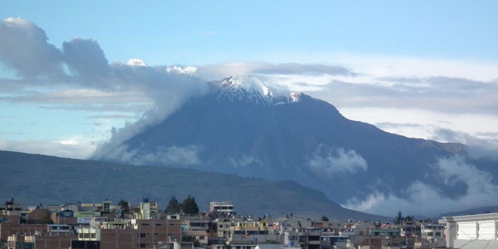 Il vulcano Riobamba