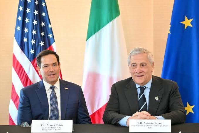 Rubio e Tajani