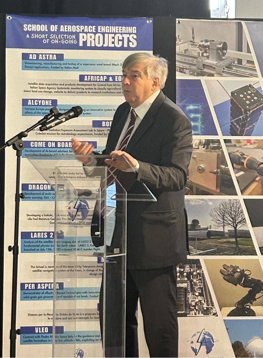 SIA FACH avanzamento lavori prof. Paolo Teofilatto - foto: SIA