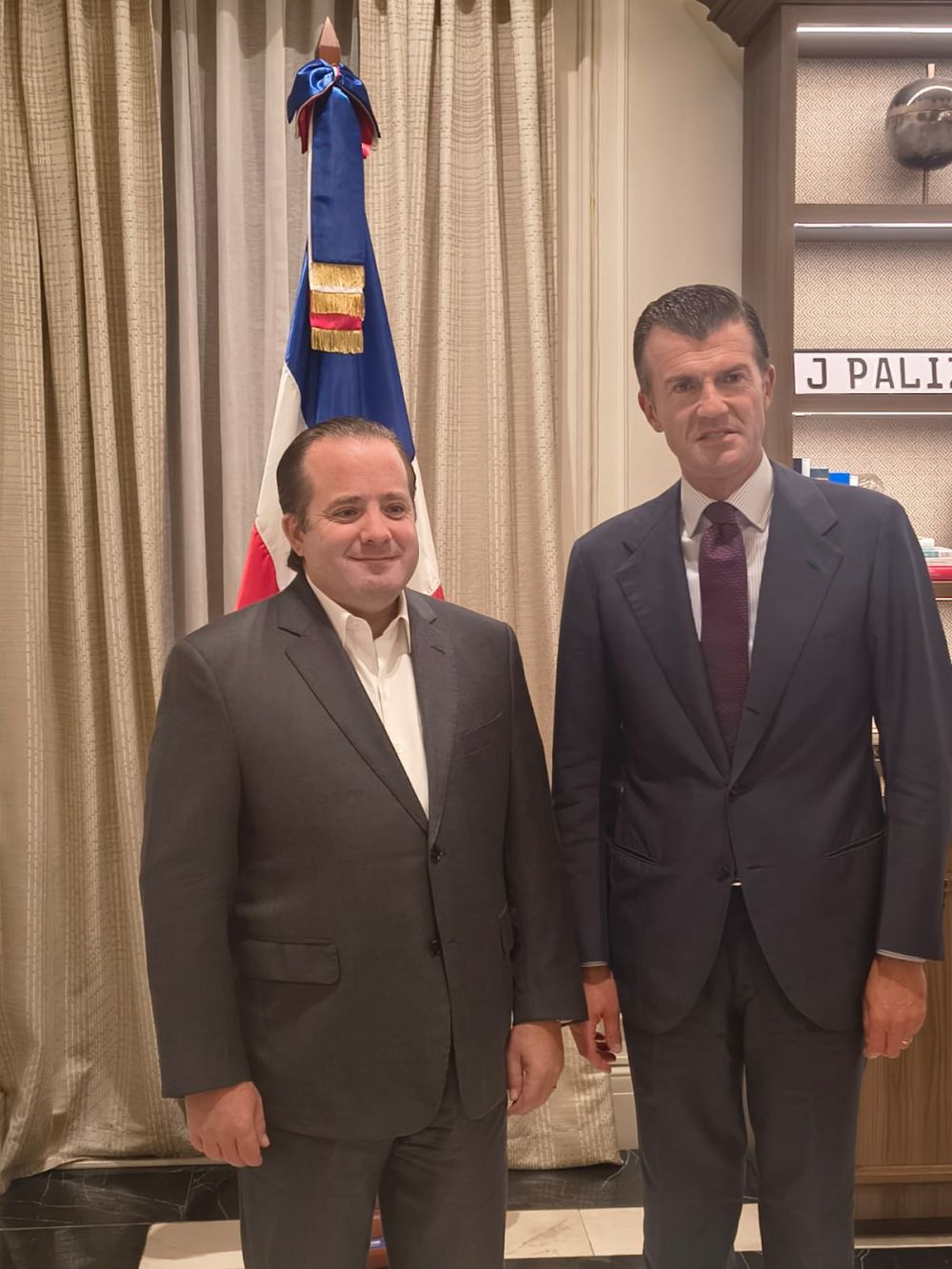 Silli con ministro della presidenza Jos Ignacio Paliza