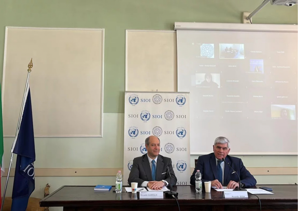 Amb. Guariglia con l'amb. Sessa