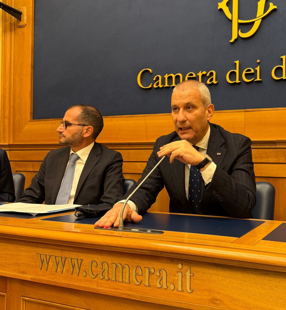 Sottosegr. Marcello Gemmato e l'on. Andrea Di Giuseppe (FDI) - foto: Ufficio Stampa