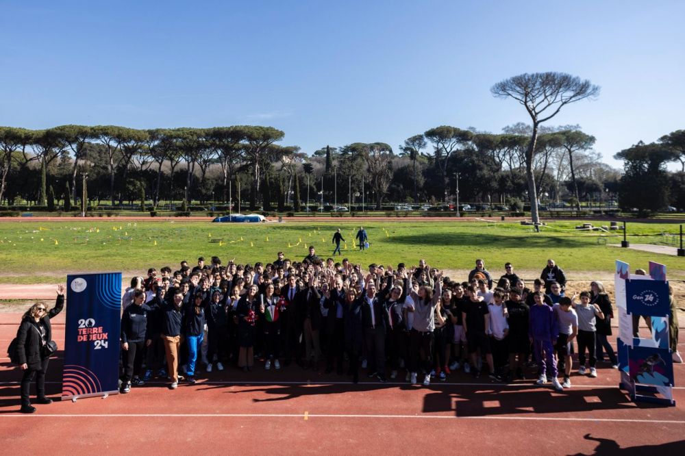 Body Baby PARIS 2024 – Collezione Ufficiale Giochi Olimpici, Mascotte, Cotone