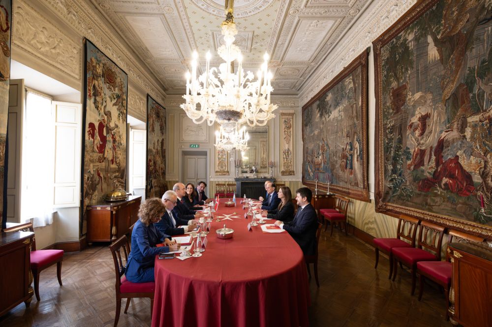 SMOM: visita ufficiale del ministro del Capitale Umano di Argentina - foto: Ufficio Stampa