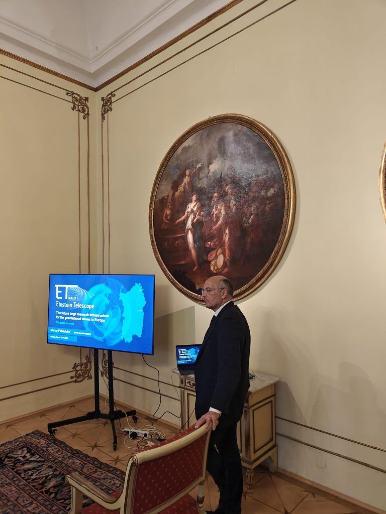 A Praga presentazione del progetto Einstein Telescope - foto: Ambasciata