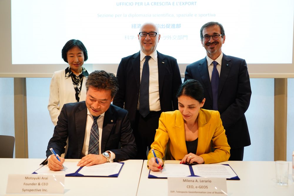 Partnership strategica e-GEOS e Synspective per nuova Intelligence Geospaziale - foto: Ufficio Stampa