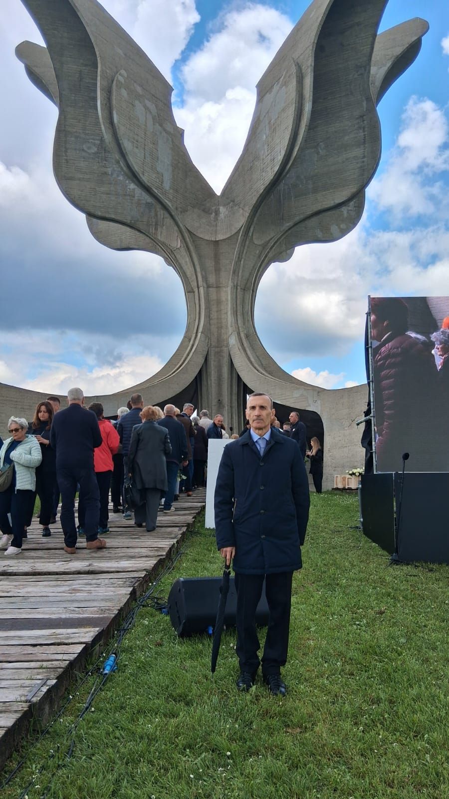 Amb. Trichilo a commemorazione Lager ustascia a Jasenovac - foto: Ambasciata