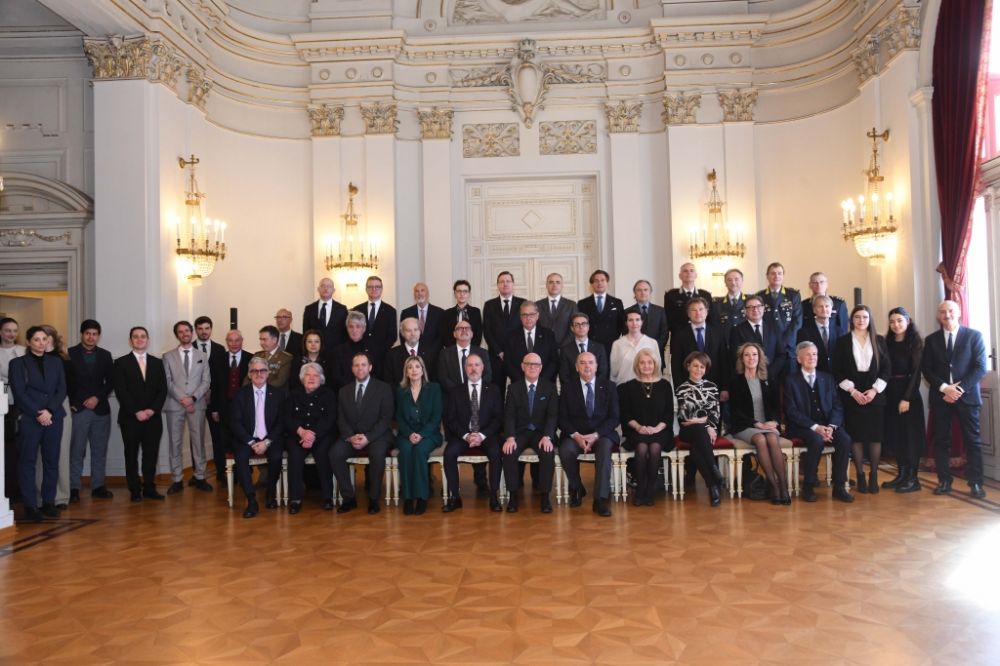 Palazzo del Governo a Trieste: scambio di auguri con Corpo Consolare - foto Prefettura