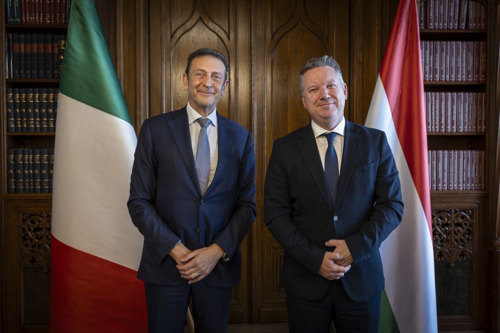 Ungheria: amb. Scognamiglio con neo ministro Interno, Pósfai - foto: Ambasciata