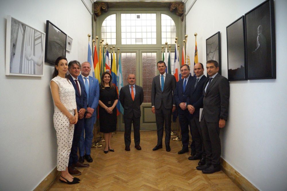 Visita all&rsquo;IILA del Ministro della Giustizia della Colombia, Jorge Iv&aacute;n Cuervo Restrepo