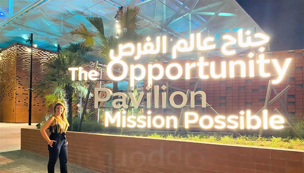 Monica Perna ad Expo Dubai 2020
