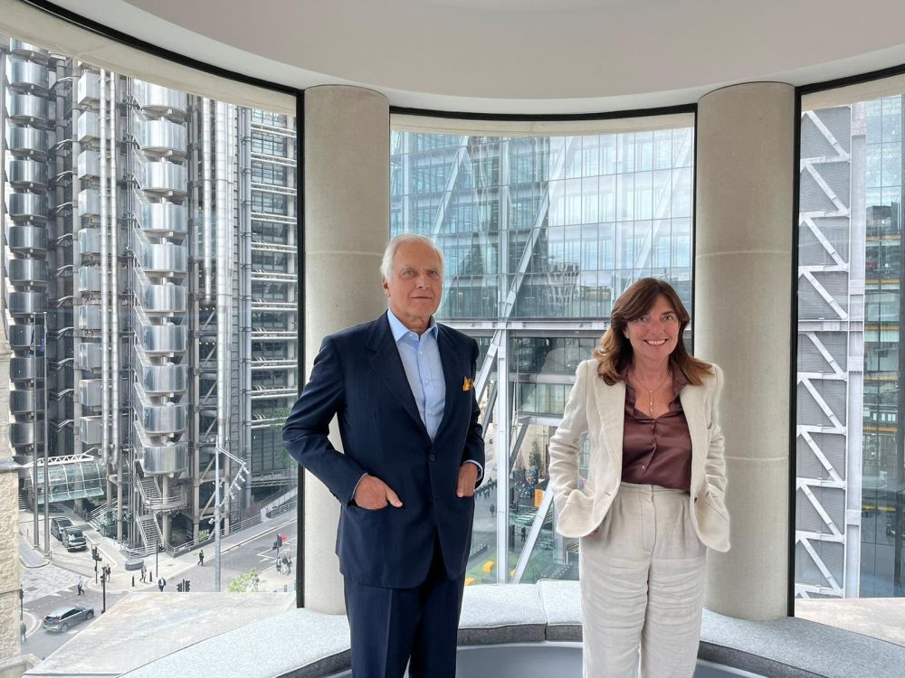 I capi delegazione, Anna Gervasoni, DG AIFI e Consiglio Direttivo FeBAF; Massimo Tosato, presidente del gruppo M&G