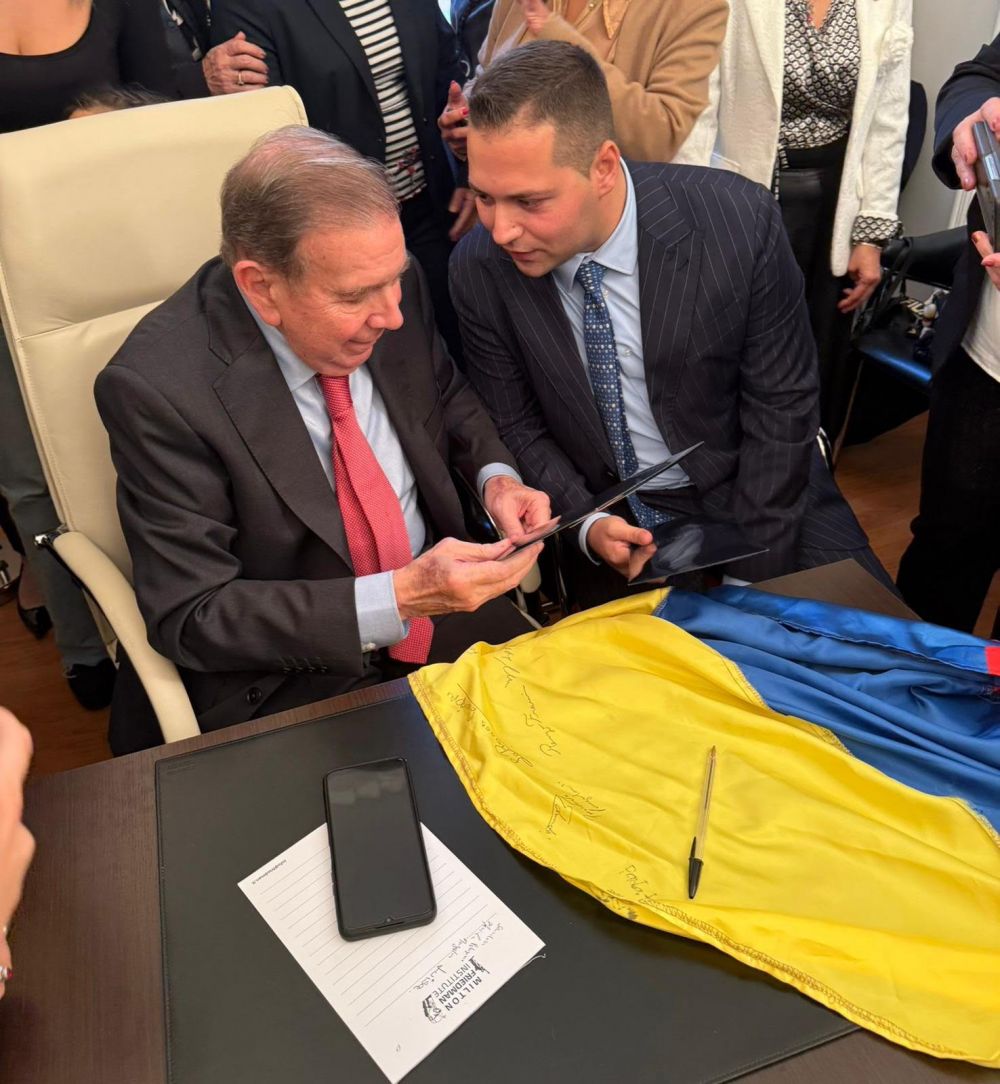 Il presidente eletto Edmundo González Urrutia - foto: Istituto Milton Friedman