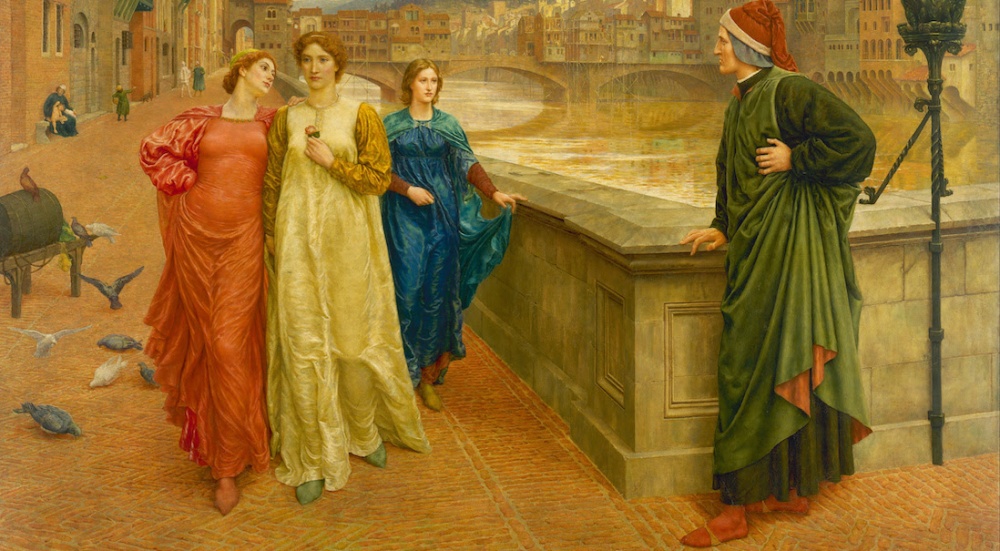 Henry Holiday, Dante and Beatrice, 1883, oil on canvas (Walker Art Gallery, Liverpool)