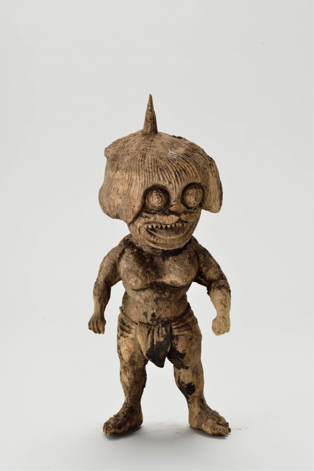 STATUETTA DI YōkaiERETTO epoca Edo replica, collezione Yumoto Koichi Memorial JAPAN YOKAI MUSEUM